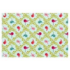 Birds Pattern Background Banner And Sign 6  X 4  by Simbadda