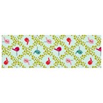 Birds Pattern Background Banner and Sign 9  x 3  Front