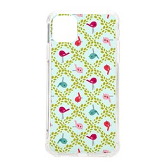 Birds Pattern Background Iphone 11 Pro Max 6 5 Inch Tpu Uv Print Case by Simbadda