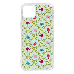 Birds Pattern Background Iphone 14 Plus Tpu Uv Print Case