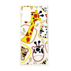 Vector Seamless Pattern Nice Animals Cartoon Samsung Galaxy Note 20 Tpu Uv Case by Simbadda