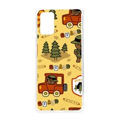 Seamless Pattern Funny Ranger Cartoon Samsung Galaxy S20plus 6 7 Inch Tpu Uv Case by Simbadda