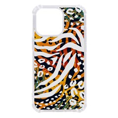 Abstract Geometric Seamless Pattern With Animal Print Iphone 13 Pro Tpu Uv Print Case