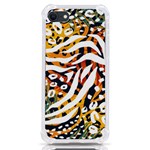 Abstract Geometric Seamless Pattern With Animal Print iPhone SE Front