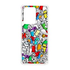 Graffiti Characters Seamless Pattern Samsung Galaxy S20 Ultra 6 9 Inch Tpu Uv Case by Simbadda