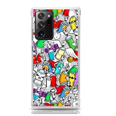 Graffiti Characters Seamless Pattern Samsung Galaxy Note 20 Ultra TPU UV Case