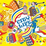 Colorful City Life Horizontal Seamless Pattern Urban City Play Mat (Rectangle) Front