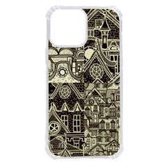 Four Hand Drawn City Patterns Iphone 13 Pro Max Tpu Uv Print Case by Simbadda