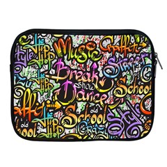 Graffiti Word Seamless Pattern Apple Ipad 2/3/4 Zipper Cases by Simbadda