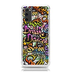 Graffiti Word Seamless Pattern Samsung Galaxy S20 6 2 Inch Tpu Uv Case by Simbadda