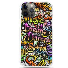 Graffiti Word Seamless Pattern Iphone 12 Pro Max Tpu Uv Print Case by Simbadda