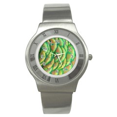 Beautiful Peacock Stainless Steel Watch by Simbadda