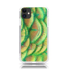 Beautiful Peacock Iphone 11 Tpu Uv Print Case by Simbadda