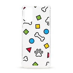 Dog Paw Seamless Pattern Foot Print Bone Samsung Galaxy S20 6 2 Inch Tpu Uv Case by Simbadda