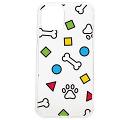 Dog Paw Seamless Pattern Foot Print Bone Iphone 12 Pro Max Tpu Uv Print Case by Simbadda