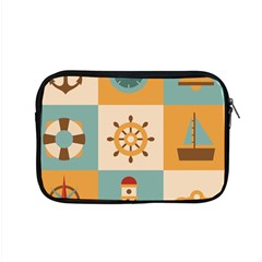 Nautical Elements Collection Apple Macbook Pro 15  Zipper Case by Simbadda