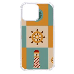 Nautical Elements Collection Iphone 13 Pro Max Tpu Uv Print Case