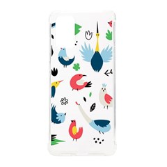 Vector Set Isolates With Cute Bird Scandinavian Style Samsung Galaxy S20plus 6 7 Inch Tpu Uv Case by Simbadda