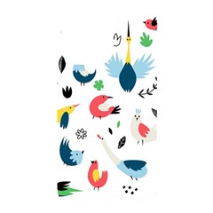 Vector Set Isolates With Cute Bird Scandinavian Style Iphone 14 Pro Max Black Uv Print Case by Simbadda