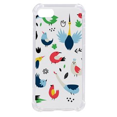 Vector Set Isolates With Cute Bird Scandinavian Style Iphone Se