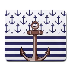 Anchor Background Design Large Mousepad by Simbadda