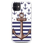 Anchor Background Design iPhone 12/12 Pro TPU UV Print Case Front