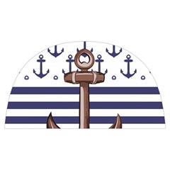 Anchor Background Design Anti Scalding Pot Cap by Simbadda