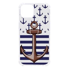 Anchor Background Design Iphone 13 Tpu Uv Print Case by Simbadda