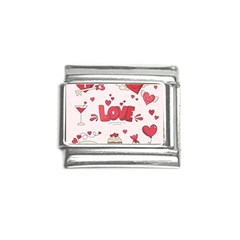 Hand Drawn Valentines Day Element Collection Italian Charm (9mm) by Simbadda