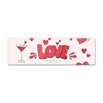 Hand Drawn Valentines Day Element Collection Sticker Bumper (100 pack) Front