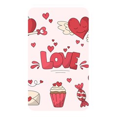 Hand Drawn Valentines Day Element Collection Memory Card Reader (rectangular) by Simbadda