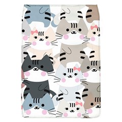 Cute Cat Couple Seamless Pattern Cartoon Removable Flap Cover (l) by Simbadda