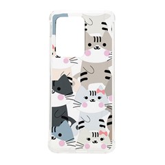 Cute Cat Couple Seamless Pattern Cartoon Samsung Galaxy S20 Ultra 6 9 Inch Tpu Uv Case by Simbadda