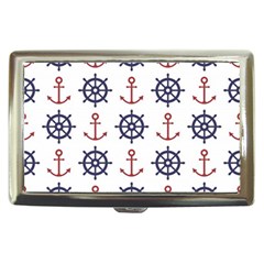 Nautical-seamless-pattern Cigarette Money Case by Simbadda