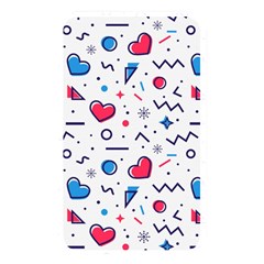 Hearts-seamless-pattern-memphis-style Memory Card Reader (rectangular) by Simbadda