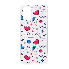 Hearts-seamless-pattern-memphis-style Samsung Galaxy S20plus 6 7 Inch Tpu Uv Case by Simbadda