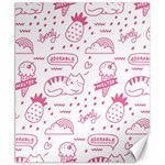 Cute-girly-seamless-pattern Canvas 8  x 10  8.15 x9.66  Canvas - 1