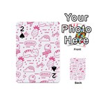 Cute-girly-seamless-pattern Playing Cards 54 Designs (Mini) Front - Spade2