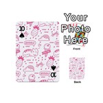 Cute-girly-seamless-pattern Playing Cards 54 Designs (Mini) Front - Spade10