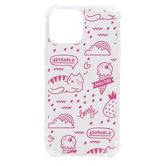 Cute-girly-seamless-pattern Iphone 13 Mini Tpu Uv Print Case