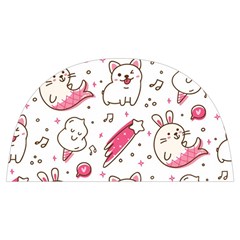 Cute-animals-seamless-pattern-kawaii-doodle-style Anti Scalding Pot Cap by Simbadda