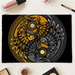 Yin-yang-owl-doodle-ornament-illustration Cosmetic Bag (XXL) Front