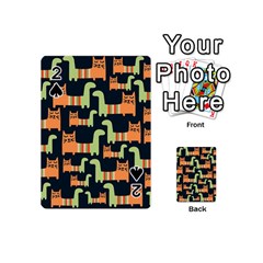 Seamless-pattern-with-cats Playing Cards 54 Designs (mini)