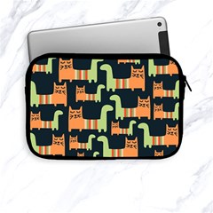 Seamless-pattern-with-cats Apple Ipad Mini Zipper Cases by Simbadda