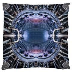 We Are The Future Large Cushion Case (two Sides) by dflcprintsclothing