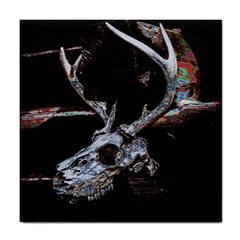 Deer Skull Tile Coaster