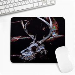 Deer Skull Large Mousepad by MonfreyCavalier