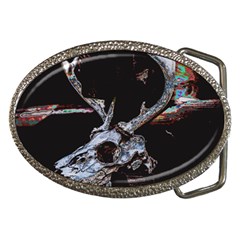 Deer Skull Belt Buckles by MonfreyCavalier