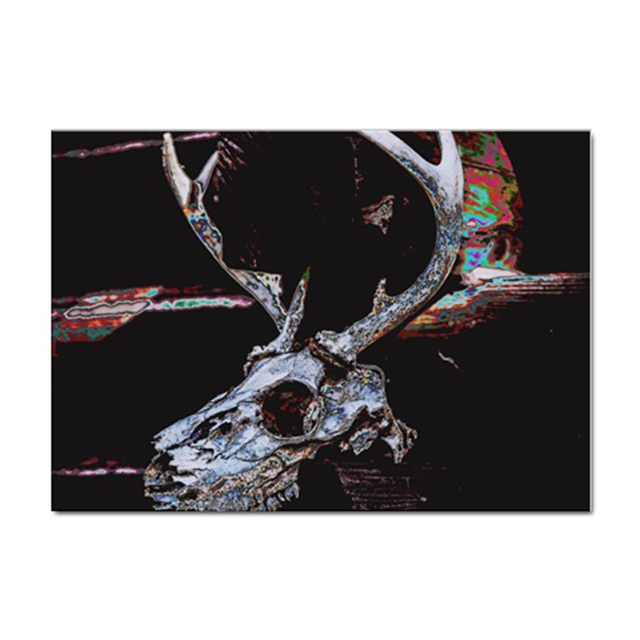 Deer Skull Sticker A4 (10 pack)