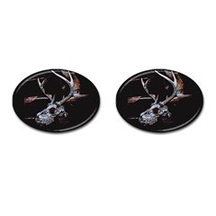 Deer Skull Cufflinks (oval) by MonfreyCavalier